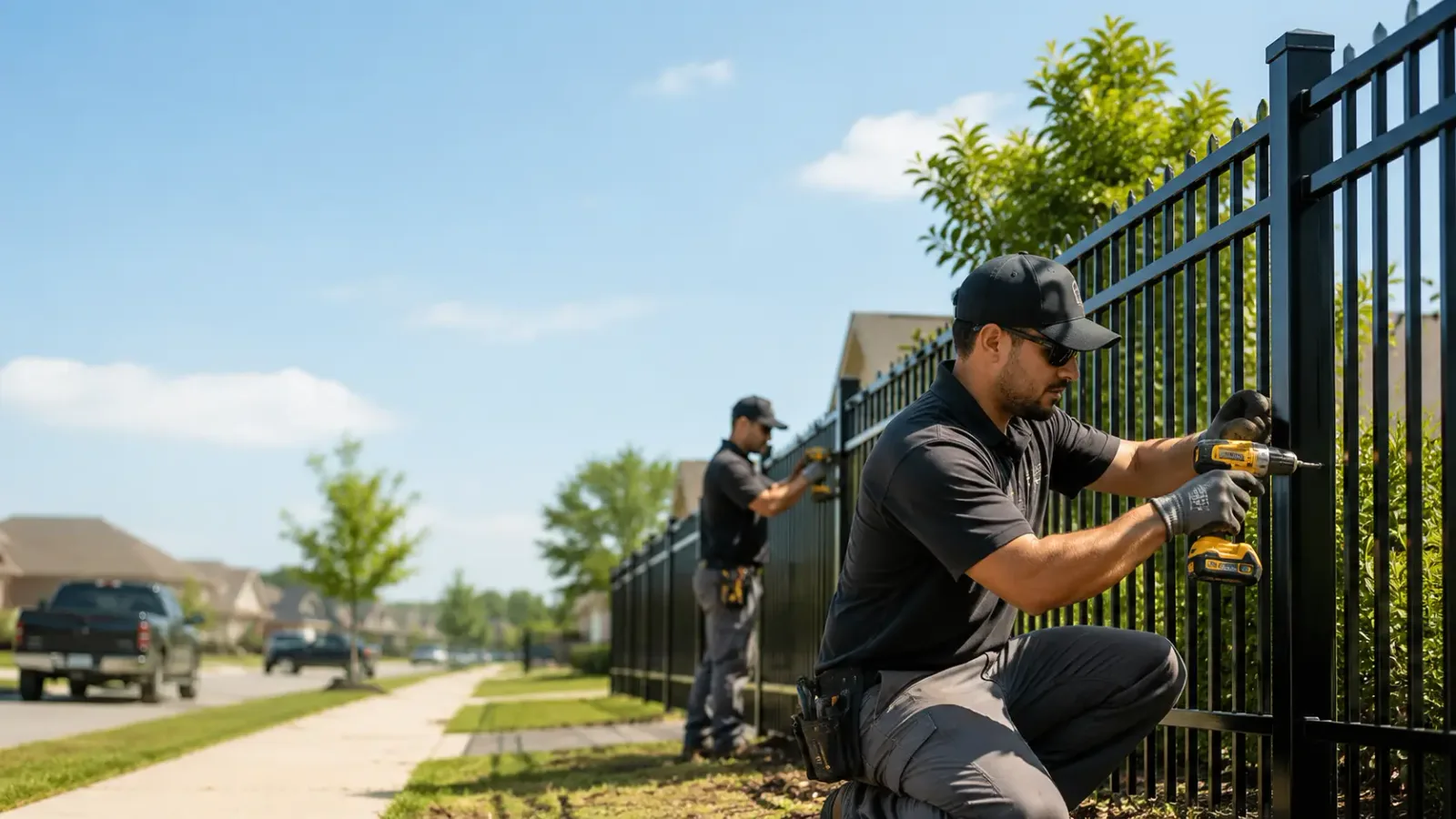 Metal Fence Installation in Newark, IL